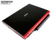 The thick nine-cell battery sticks out prominently at the back