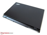 The heavy 17 inch chassis offers a solid build.