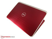 The 15-inch notebook has an elegant design.