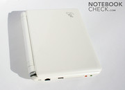 In comparison to the Eee PC 900 the inner life as well as the appearance has changed.
