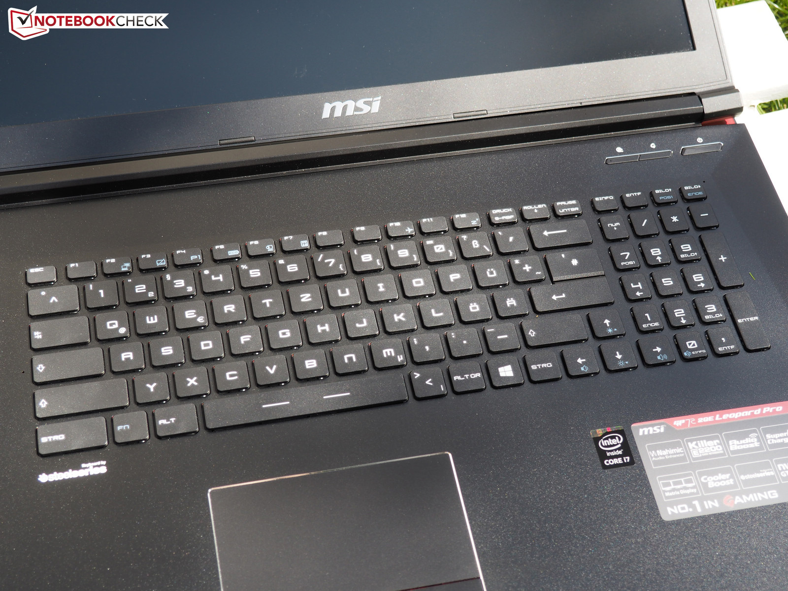 MSI GP72 2QE Leopard Pro Notebook Review - NotebookCheck.net Reviews