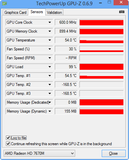 Systeminfo GPUZ Sensors