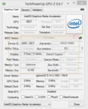 System info GPUZ