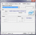 System info CPUZ Graphics 1
