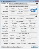 Systeminfo GPUZ 4500MHD