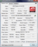 System info GPUZ Radeon HD 6470M