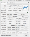 System info GPU-Z Intel HD 4600