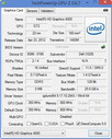 Systeminfo GPUZ Intel HD 4000