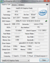 Systeminfo GPUZ Intel HD 3000