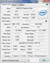 System info GPUZ Intel HD 3000