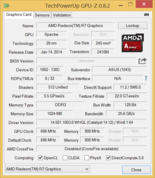 System info: GPU-Z Radeon R7