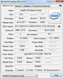 System info GPUZ Intel HD 3000