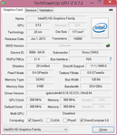 System info GPUZ HD 4600