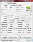 System info GPUZ Geforce GT 525M