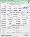 Systeminfo GPUZ Intel HD 4000