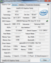 Systeminfo GPUZ Intel HD Graphics 3000