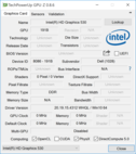 System info: GPU-Z HD Graphics 530