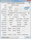 System info GPUZ Intel HD