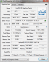 System info GPUZ Intel HD (Sandy Bridge)