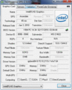 System info GPUZ Intel HD