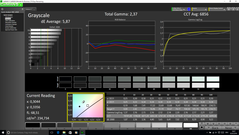 Grayscale pre-calibration