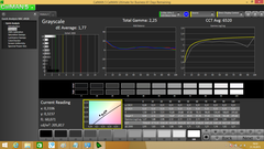 CalMAN - Gray levels (after calibration)