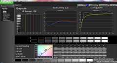 Grayscale pre-calibration