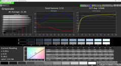 Grayscale pre-calibration