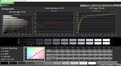 Grayscale analysis (pre-calibration)