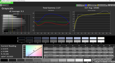 Grayscale analysis (pre-calibration)