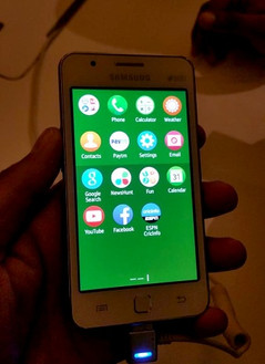Samsung Z1 Tizen leaked photo 1