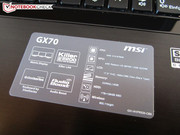 MSI advertises numerous features.