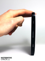 Speakers on the Lower Edge of the Tablet