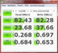 Systeminfo CrystalDiskMark (primäre HDD)