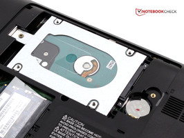 HDD and BIOS battery