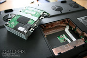 In addition to the two WDC hard drives in Raid 0 built into our test sample, ...