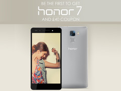 Huawei Honor 7 available for pre-order for 350 Euros