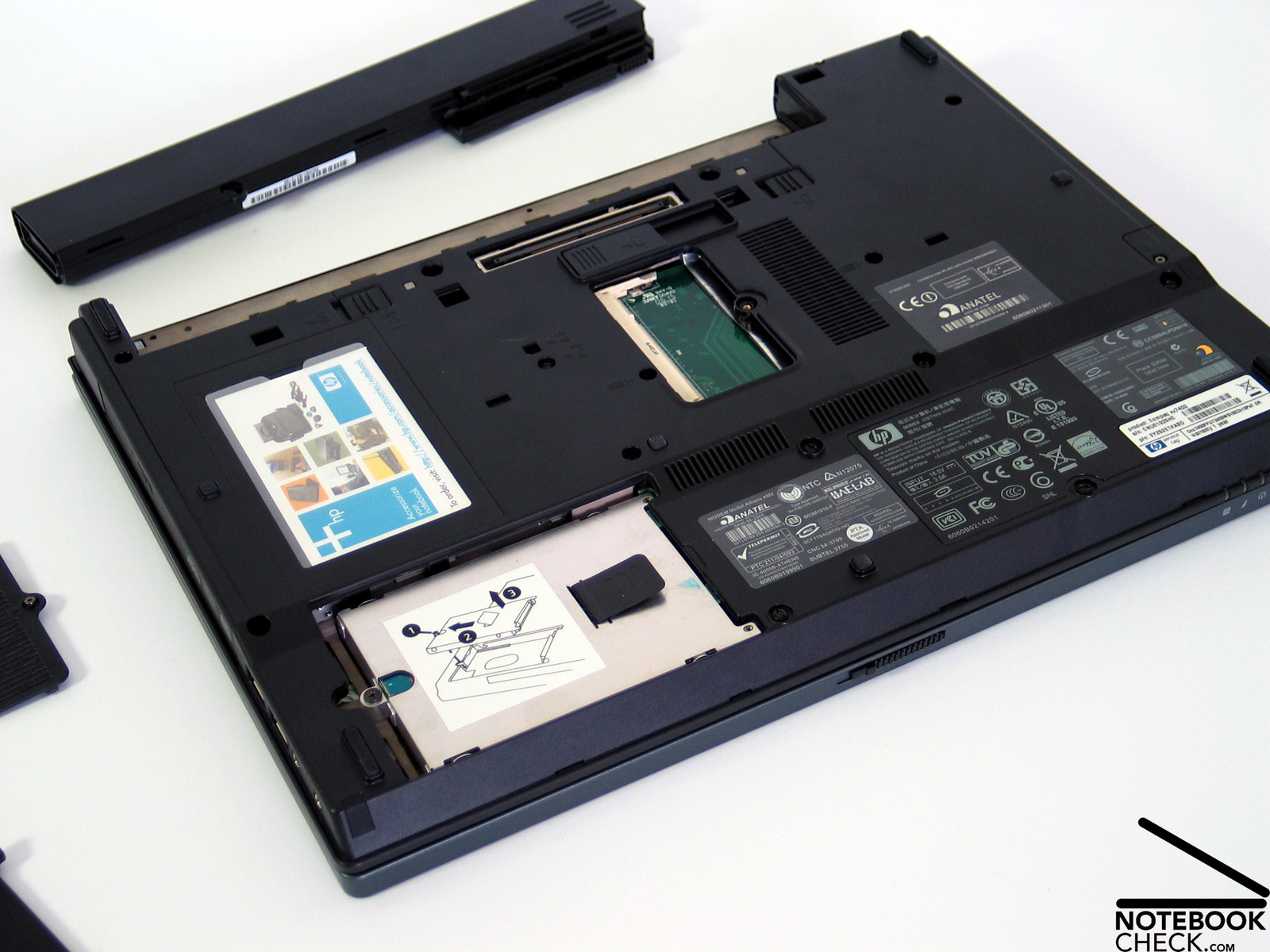 Pareja sal sustracción Review HP Compaq nx7400 Notebook - NotebookCheck.net Reviews
