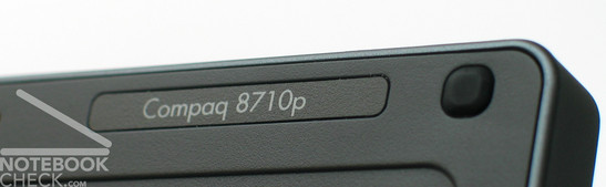 HP Compaq 8710p Logo