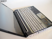 With the Pavilion HDX16, HP's designers could really let off steam.