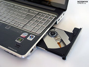 In the standard configuration of the multimedia laptop there's a Blu-Ray drive.