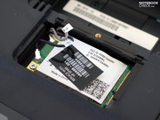 As for integrated communication features there's WLAN and gigabit LAN as well as Bluetooth and infra-red.