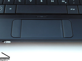 HP Compaq Mini 701eg touchpad