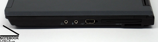 HP Compaq nc4400 Interfaces