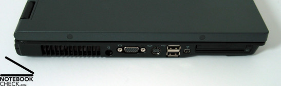 HP Compaq nw9440 interfaces