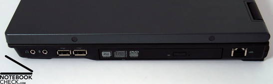 HP Compaq nw9440 interfaces