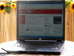 HP Compaq nx6325 Outdoors