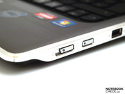 The right side accommodates the two further USB ports on it,...
