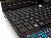 ... but the HP 4310s offers a very generous keyboard anyway.
