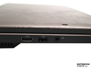 HDMI, USB, and webcam